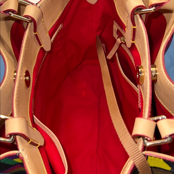 Dooney & Bourke Multicolor Graphic Shoulder Bag - Picture 6 of 15